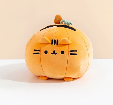 Image of Pusheen Pumpkin Jack-O'-Lantern Squisheen Plush