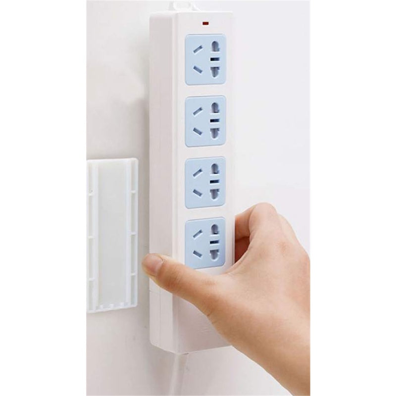 Adhesive Extension Socket Plug Power Strip Holder Tape [1 Pack]